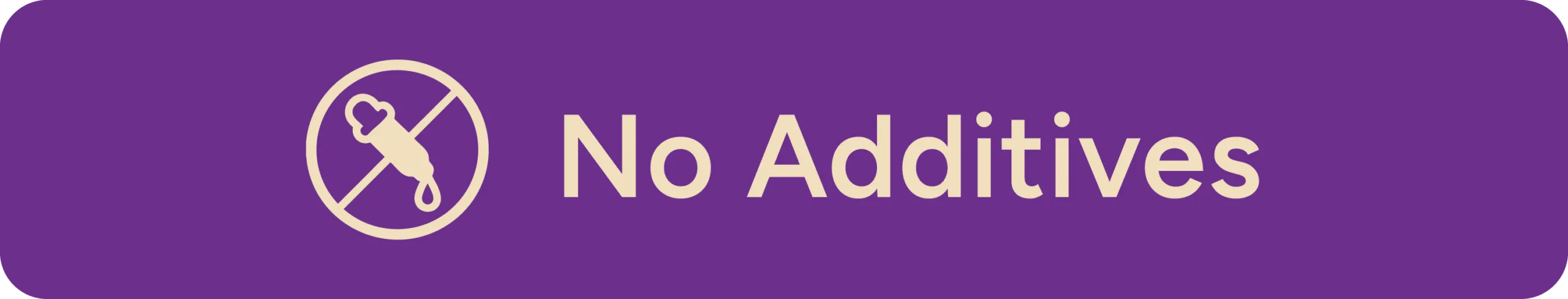 No Additives Icon