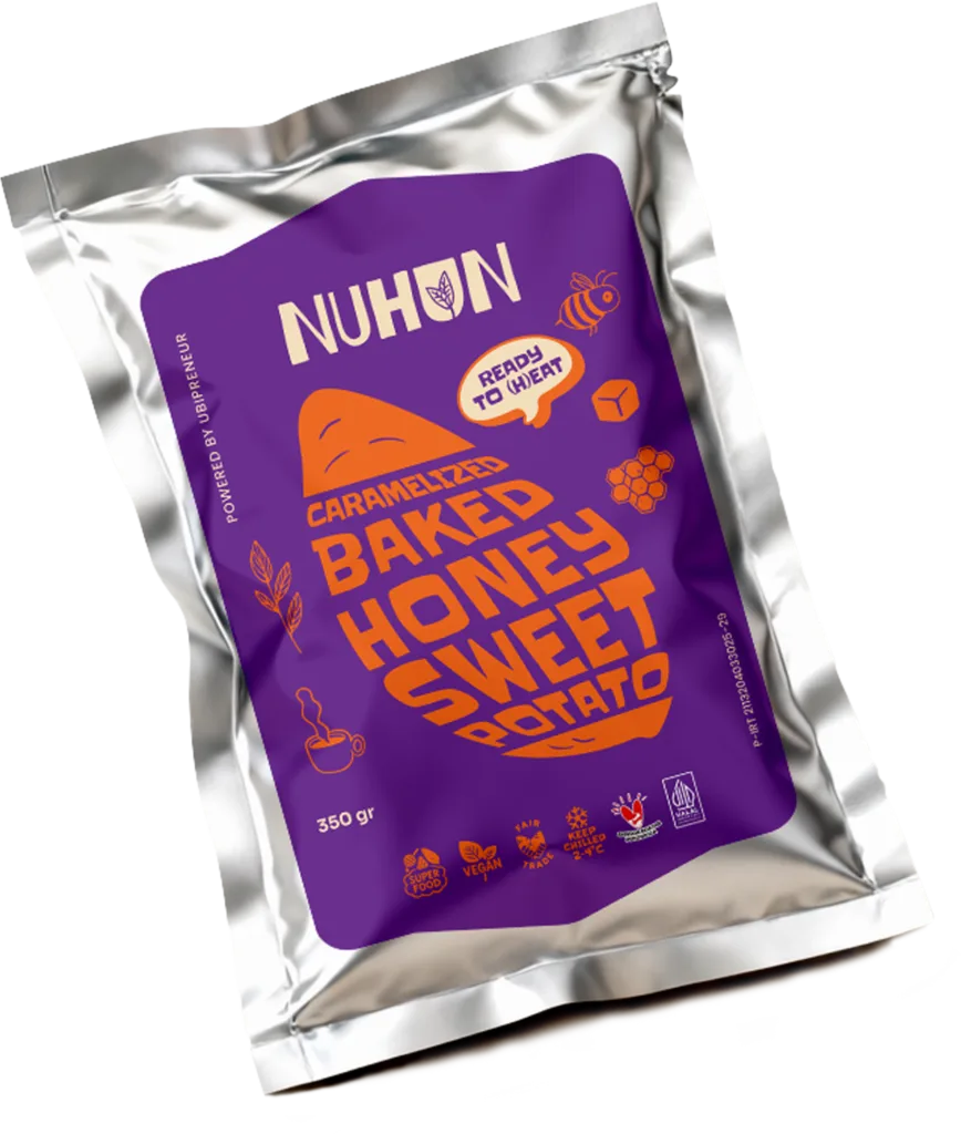 Nuhun Baked Honey Sweet Potato Purple Packaging