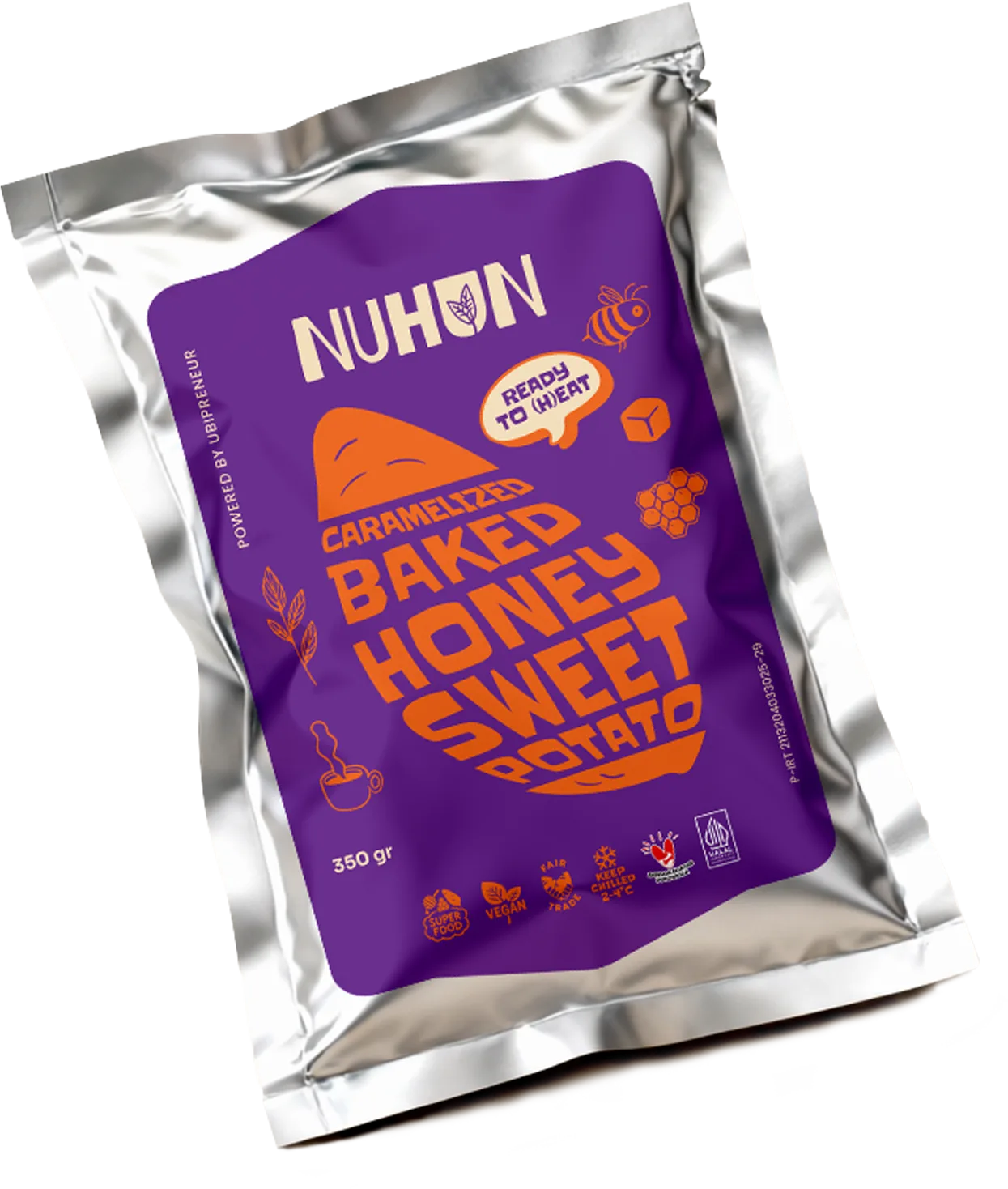 Nuhun Baked Honey Sweet Potato Purple Packaging